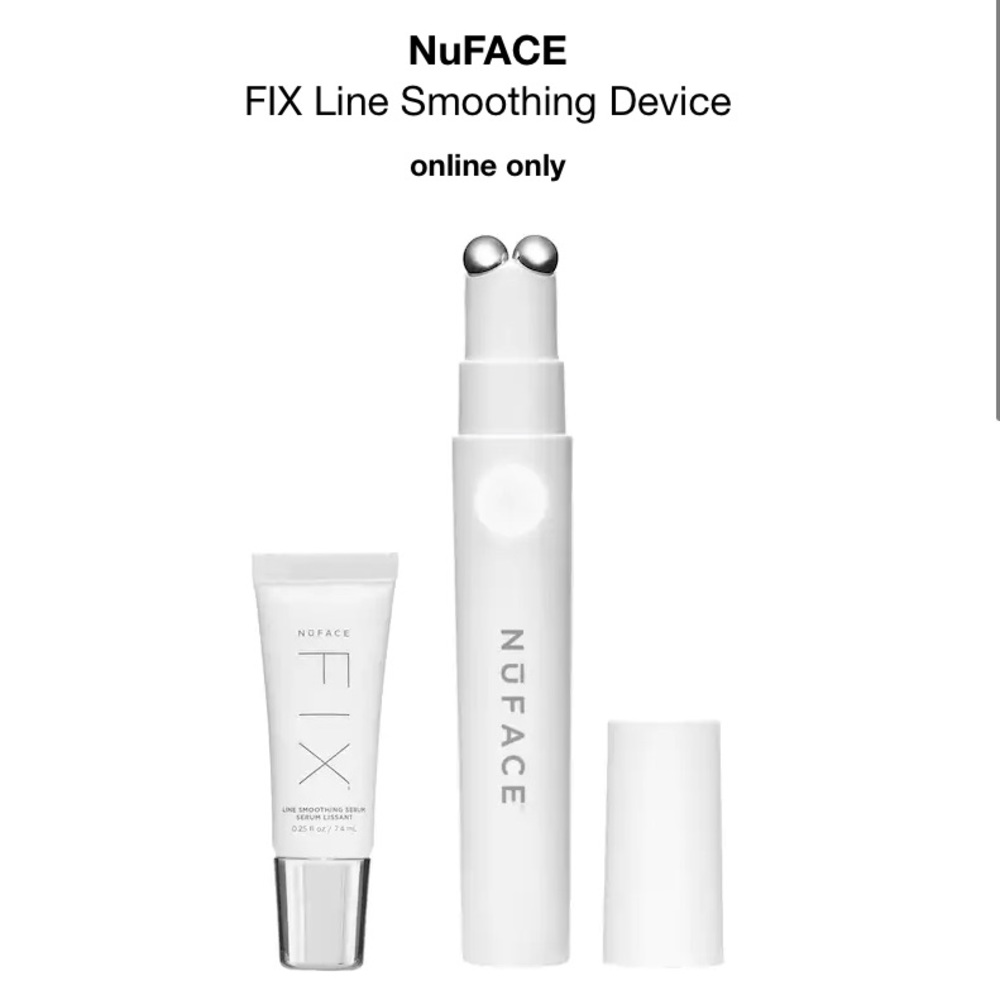 NuFACE FIX - NEW in box w/ line smoothing serum